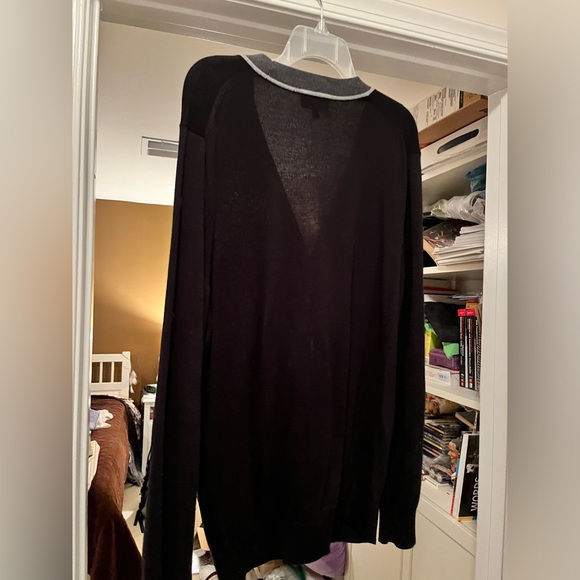 Express Men - Black Cardigan (Large) - Picture 3 of 3